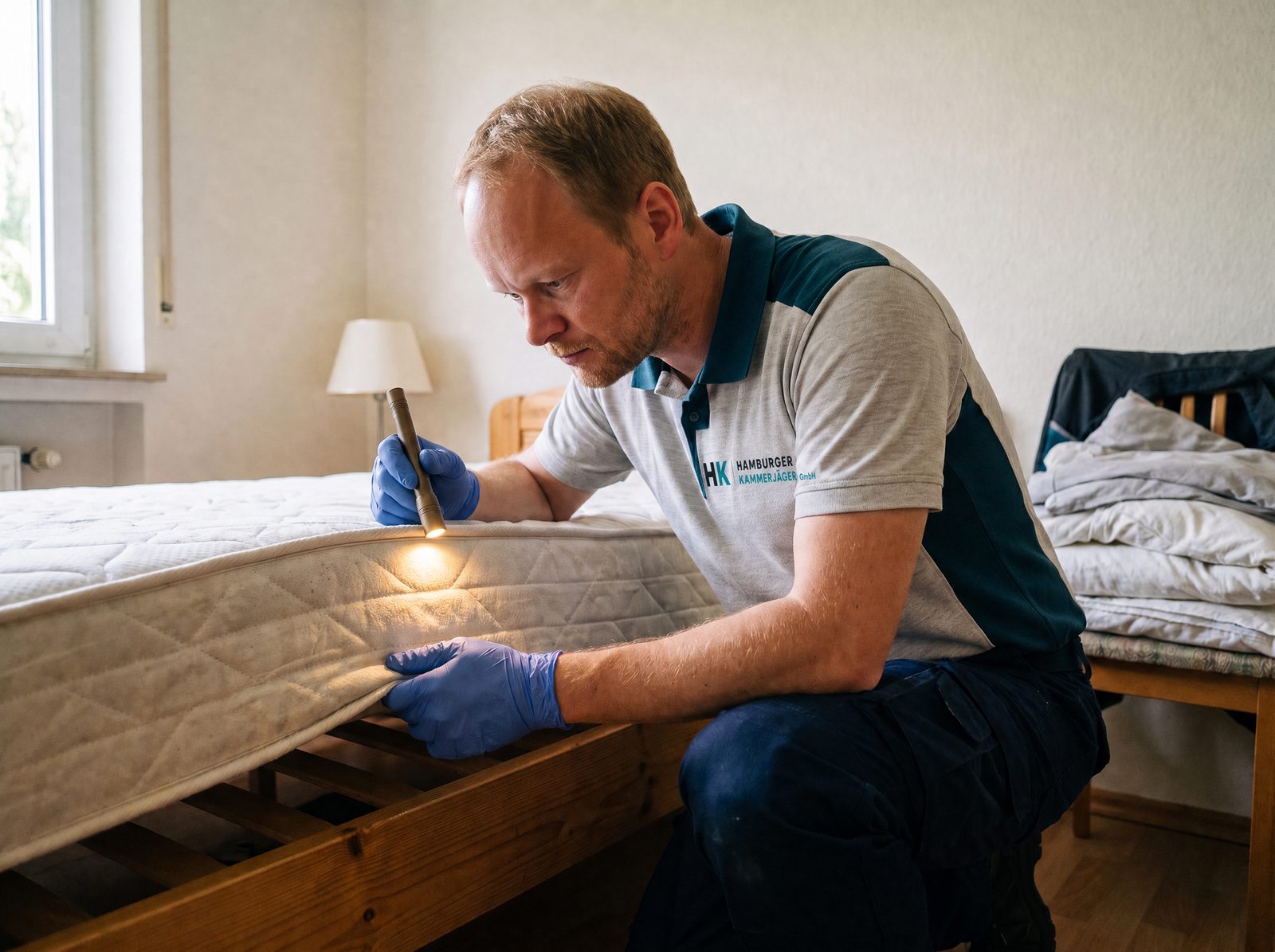 Anzeichen: Bettwanzenbekämpfung