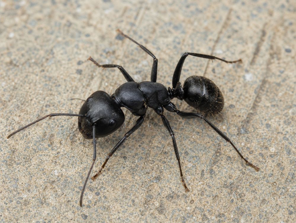 Schwarze Wegameise