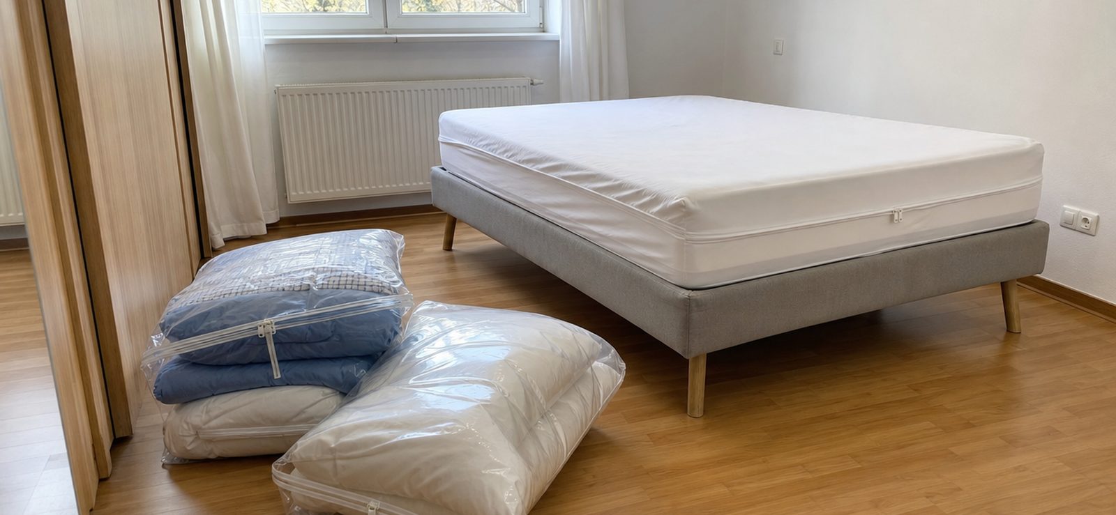 Bettwanzen loswerden: Was Sie bis zum Termin selbst tun können
