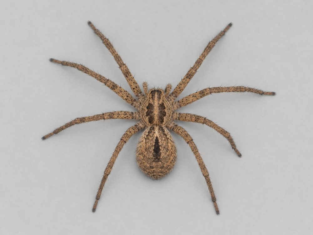 Nosferatu-Spinne: Körper knapp 2 cm, Beine bis 6 cm Spannweite