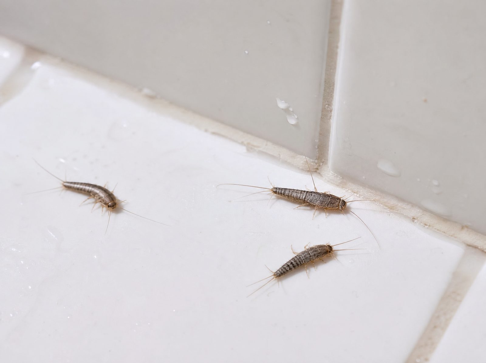 Titelbild: Silberfische im Bad: Ursachen und was dagegen hilft