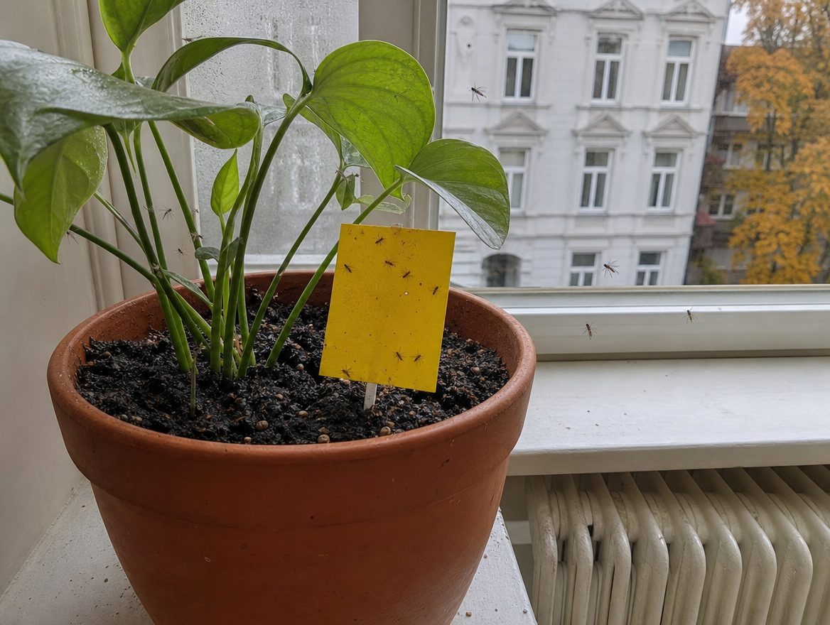 Trauermücken bekämpfen: Was gegen die Mücken in der Blumenerde hilft